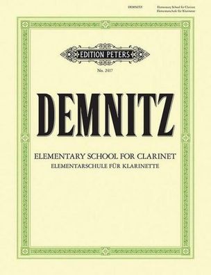 Elementarschule f?r Klarinette: Elementary School for Clarinet (Edition Pet ...