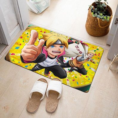 Anime Naruto Boruto Anti-slip Fußmatte Küche Schlafzimmer Boden Matte Hause Teppich
