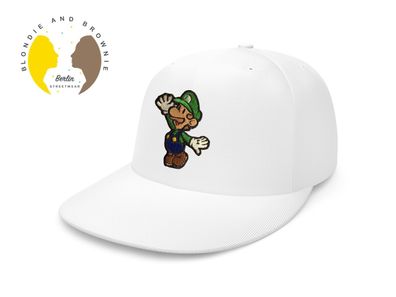 Blondie & Brownie Unisex Baseball Cap Snapback Luigi Mario Nintendo N64 Stick
