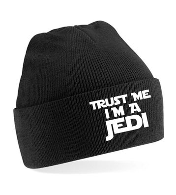 Blondie & Brownie Unisex Mütze Beanie Trust Me Jedi Space Wizard Yoda Sith Krieg