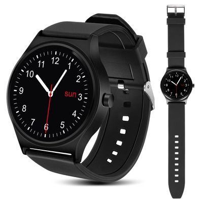 NanoRS RS100 Smartwatch (1,3 Zoll) Touchscreen; Bluetooth 4.0