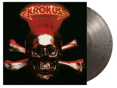 Krokus: Headhunter (40th Anniversary) (180g) (Limited Numbered Edition) (Silver & Bl