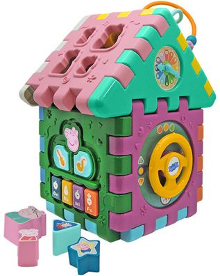 Peppa Pig Aktivitäten Haus mit Ton, Licht und verschiedenen Rätsel und Puzzle