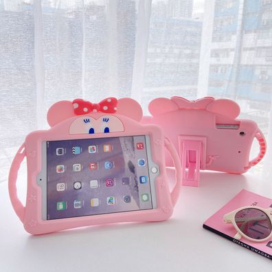 Cute 3D Minnie Schutzhülle für iPad 2/3/4 iPad Pro iPad Air Stand iPad Case