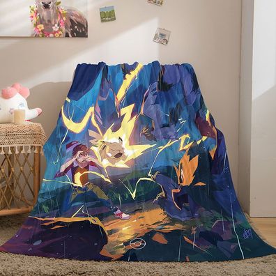 The Legend of Zelda Link Fleece Blanket Sheik Warm Nap Decke Sofa Quilt 127x152cm