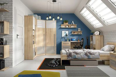 Jugendzimmer in einfacher Form - Beispiel Zusammenstellung 1