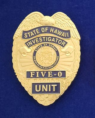 Hawaii Five 0 Polizeimarke ! / US police Badge neue Ausführung