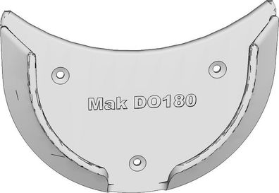 Wandhalterung/ Halter für Makita DBO 180 Exzenterschleifer