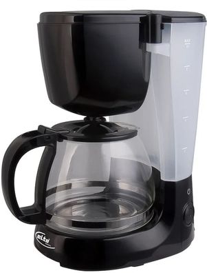 Elta Kaffeemaschine KM-1000.2 750 Watt 1,25l Fassungsvermögen schwarz