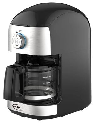 Elta KM-500G Kaffeemaschine mit Mahlwerk 500 Watt 0,5l Fassungsvermögen