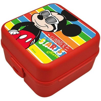 Disney Mickey Mouse Brotdose mit vier Fächern