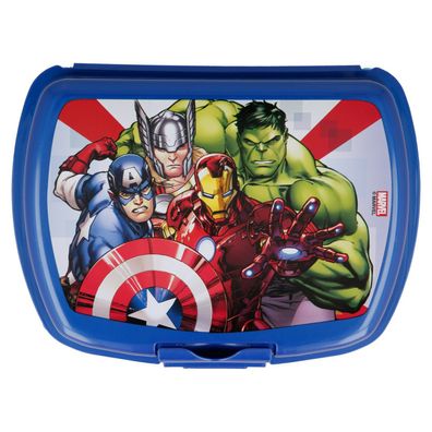 Avengers Brotdose Brotbox Brotbüchse Lunchbox Iron Man Hulk Thor Pausenbox