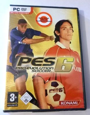 PC DVD, PES 6 Pro Evolution Soccer, NEU in Originalverpackung