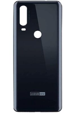 Original Motorola Moto One Action XT2013-02 Akkudeckel Backcover Schwarz Gut