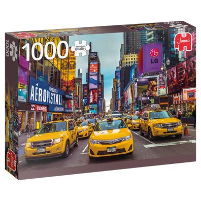 Jumbo Spiele 18877 New York Taxis 1000 Teile Puzzle