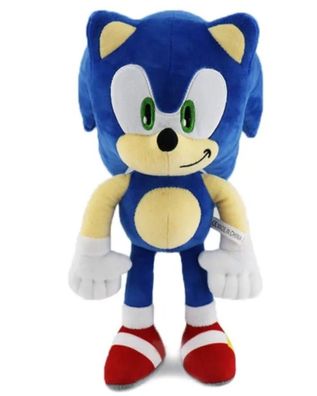 Sonic the hedgehog Igel blau Plüsch Figur Kuscheltier Stofftier 30 cm