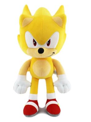 Sonic the hedgehog Igel Gelb Plüsch Figur Kuscheltier Stofftier 30 cm