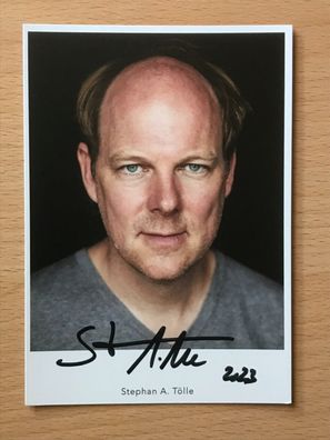 Stephan A. Tölle Autogrammkarte orig signiert Schauspieler COMEDY TV #6004