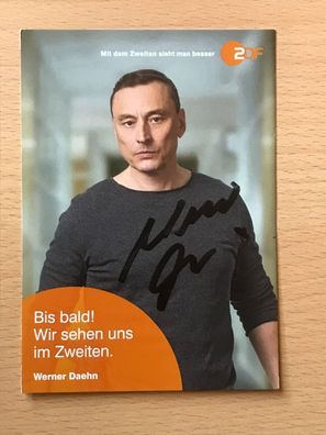 Werner Daehn Autogrammkarte orig signiert Blutige Anfänger #5999
