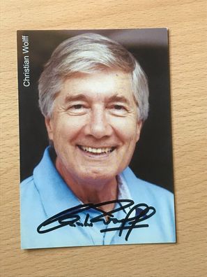 Christian Wolff Autogrammkarte orig signiert Schauspieler COMEDY TV #6018