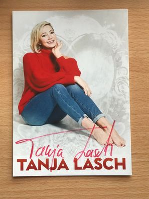 Tanja Lasch Autogrammkarte orig signiert MUSIK TV #5990