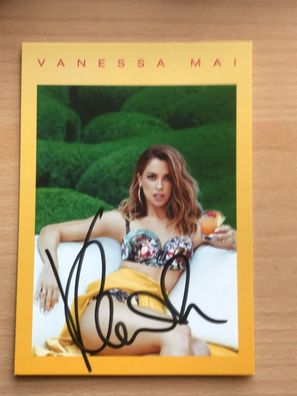 Vanessa Mai via Wolkenfrei Autogrammkarte orig signiert MUSIK TV #5985