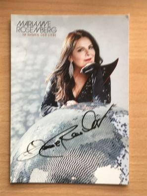 Marianne Rosenberg Autogrammkarte orig signiert MUSIK TV #5992