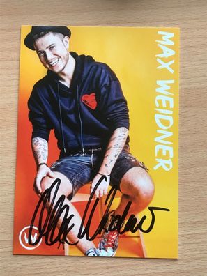 Max Weidner Autogrammkarte orig signiert MUSIK TV #5941