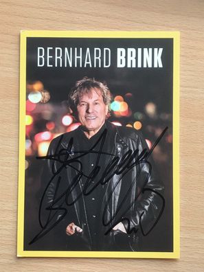 Bernhard Brink Autogrammkarte orig signiert MUSIK TV #5908