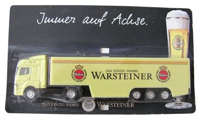 Warsteiner Brauerei Nr.12 - Immer auf Achse - MB Axor - Sattelzug