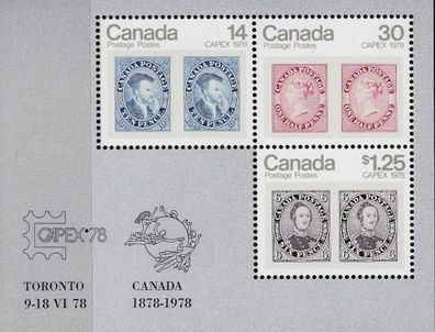 KANADA CANADA [1978] MiNr 0693 Block 1 ( * */ mnh ) Briefmarken