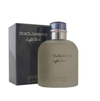 Dolce & Gabbana light blue Pour Homme Eau de Toilette edt 75ml.