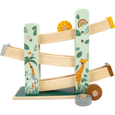 Personalisierte Kugelbahn Murmelbahn Holzspielzeug ab 18 Monaten Kinderspielzeug