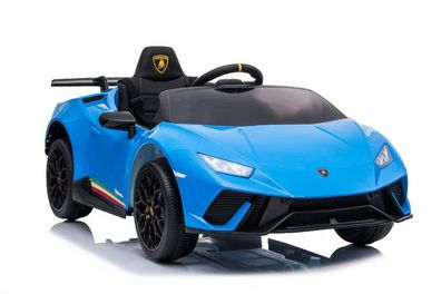 Kinder-Elektrofahrzeug "Lamborghini Huracan" blau
