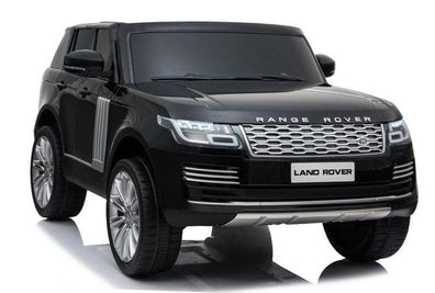 Kinder-Elektrofahrzeug "Land Rover Range Rover" schwarz