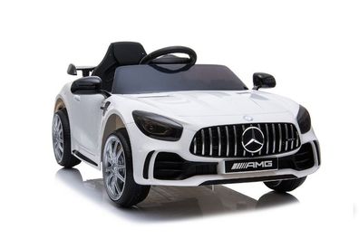 Kinder-Elektrofahrzeug "Mercedes GT R" weiß