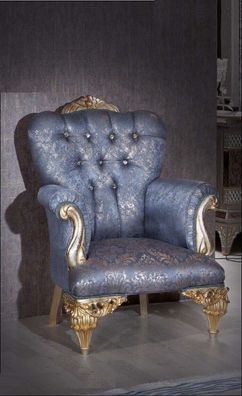 Sessel 1 Sitzer Design Couch Luxus Neu Relax Textil Lounge Polster Neu