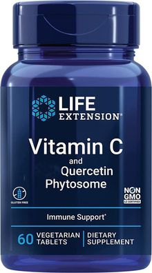 Life Extension, Vitamin C and Quercetin Phytosome, 1000mg, 60 Veg. Tabletten
