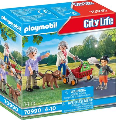 Playmobil Großeltern mit Enkel 70990 Bunt