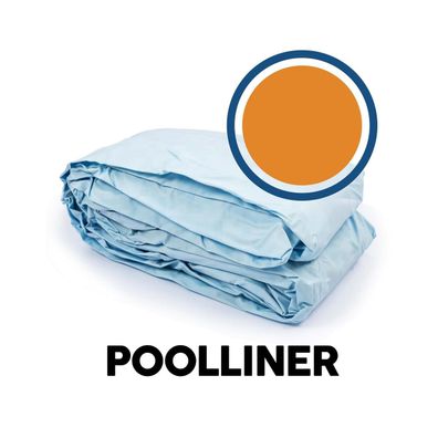 Bestway® Ersatzteil Poolfolie (orange) für Steel Pro™ UVCareful™ Splash-in-Shade ...