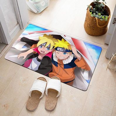 Naruto Shippuden Anti-slip Fußmatte Anime Küche Badezimmer Boden Matte Hause Teppich