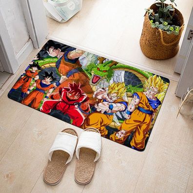 Anime Dragon Ball Anti-slip Fußmatte Goku Küche Badezimmer Boden Matte Hause Teppich