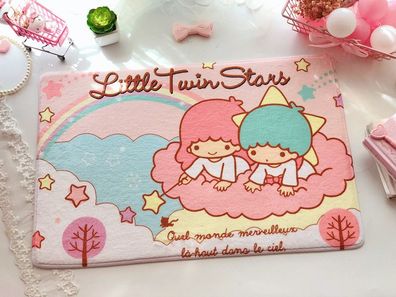 Little Twin Stars Anti-slip Fußmatte Cute Küche Badezimmer Boden Matte Hause Teppich