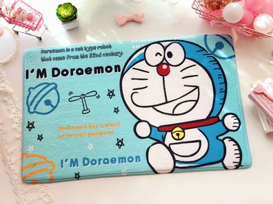 Anime Doraemon Anti-slip Fußmatte Cartoon Küche Badezimmer Boden Matte Hause Teppich