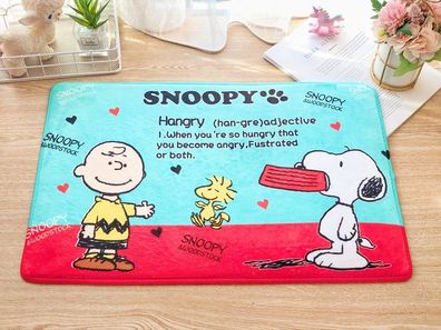 Snoopy Charlie Brown Anti-slip Fußmatte Küche Badezimmer Boden Matte Hause Teppich