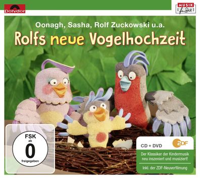 Rolfs neue Vogelhochzeit, 1 Audio-CD + 1 DVD CD + DVD Zuckowski, Rol
