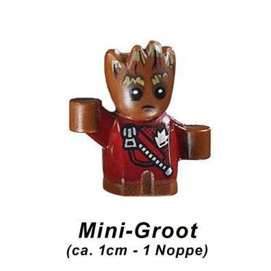 MOC Mini Groot Baby Groot Guardians Baustein komplett 100% LxxO kompatibel COBI KAZI