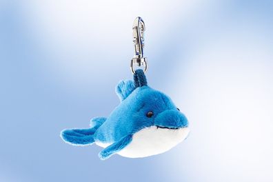 Schlüsselanhänger Plüsch Delfin Flipp