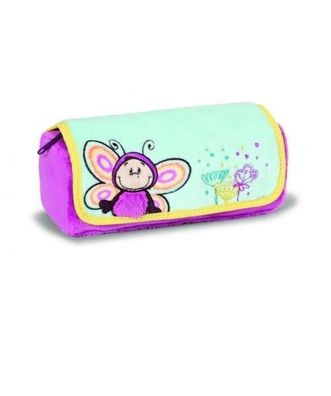 Rollmäppchen Plüsch Schmetterling