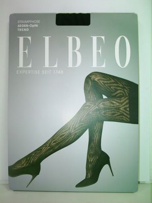 ELBEO Animal - Look Strumpfhose ZEBRA schwarz